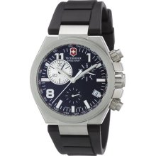 Swiss Army Victorinox Chronograph Rubber Mens Watch 241157