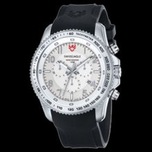 Swiss Eagle Landmaster White Dial Watch