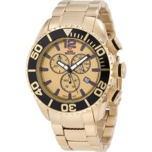 Swiss Precimax SP12169 Men's Deep Blue Pro II Gold Tone Textured Dial