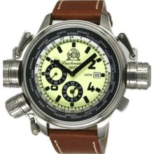 Tauchmeister T0195 XXL Military Worldtimer Watch with Alarm