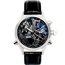 Timex Intelligent Quartz World Time Chronograph Watch T2N943 Black