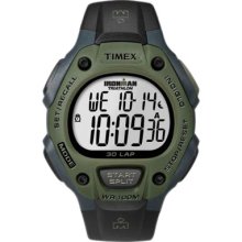 Timex Ironman 30-Lap Watch, Green/Black Black/Green