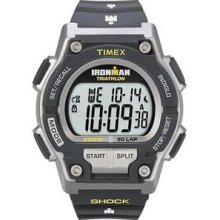 TIMEX Ironman 30 Lap Shock Watch, Grey