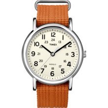 Timex Men's Weekender Watch (Timex Weekender Slip Thru Strap T2N745KW)