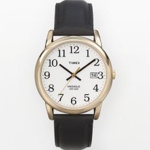 Timex Round Gold-Tone Case Watch