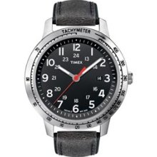 Timex Weekender Tachymeter Watch - Men's - Black