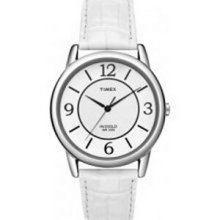 Timex Women`s Color Collection Leather Strap Watch