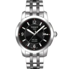 Tissot Black Black Quartz Stainless Steel Watch