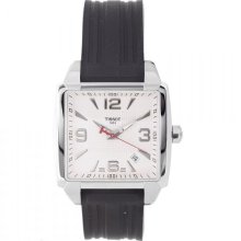 Tissot Men's Quadrato White Dial Watch T005.510.17.277.00