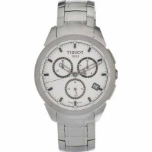 Tissot Men's Titanium White Dial Watch (Titanium)