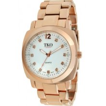 Tko metal rose gold watch