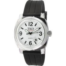 Tko Tk558-Wb Orlogi Women'S Tk558-Wb Milano Junior Acrylic Case White Dial Watch