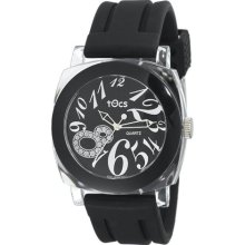 Tocs Women's 40111 Analog Round Midnight Black ...