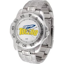 Toledo Rockets NCAA Mens Sports Steel Watch ...