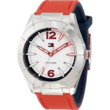 Tommy Hilfiger Women's Julia 1781193 Red Silicone Quartz Watch with