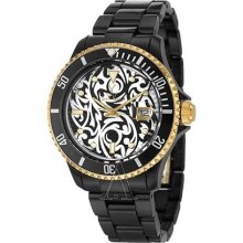 ToyWatch Women's Plasteramic Tattoo Watch TT46001-BK