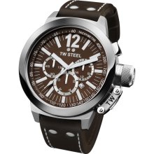 TW Steel Men's CEO Canteen Brown Dial Watch TW-Steel-CE1011