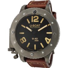 U-Boat Men's U-42 BK AUTO Black Dial Watch U-Boat-6157