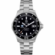 UNC Men's TAG Heuer Automatic Aquaracer w/ Black Bezel