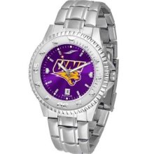 University of Northern Iowa Men's Stainless Steel Dress Watch