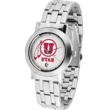 Utah Utes NCAA Mens Stainless Dynasty Watch ...