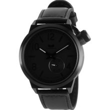 Vestal Canteen Watch Black/Brushed Black/Black, One Size