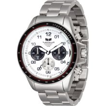 Vestal ZR-2 Watch - Brushed Silver/Silver/White ZR2012