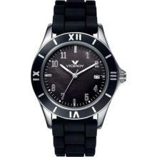 Viceroy Women's 40670-55 Black Rubber Date Watch ...