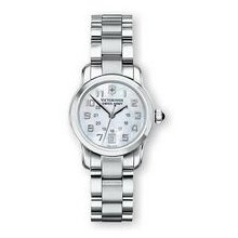 Vivante Watch With Mother Of Pearl Dial & Stainless Steel Bracelet