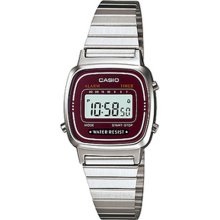 Watch Casio Collection La670wea-4ef WomenÂ´s Red