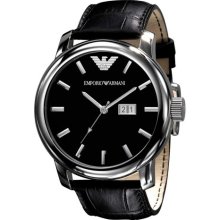 Watch Emporio Armani Maximus Ar0428 MenÂ´s Black