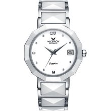 Watch Viceroy Ceramica Y Zafiro 47576-07 WomenÂ´s White