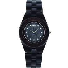 WeWood Wooden Watch - Odyssey Crystal Black