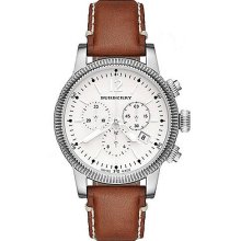 Women's Brown Leather Strap Watch