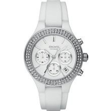 Women's dkny chronograph ceramic watch ny8185