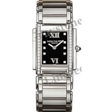 Women's Patek Philippe Quartz Twenty~4 Watch - 4910/10A_Blk