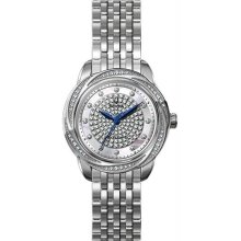 Women's Precisionist Brightwater Quartz Diamond Dial Bezel Mother Of P