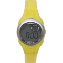 Women's Shine Digital Dial Yellow Rubber ...