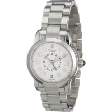 Women's Vivante Stainless Steel Case and Bracelet Silver Tone Dial Dat